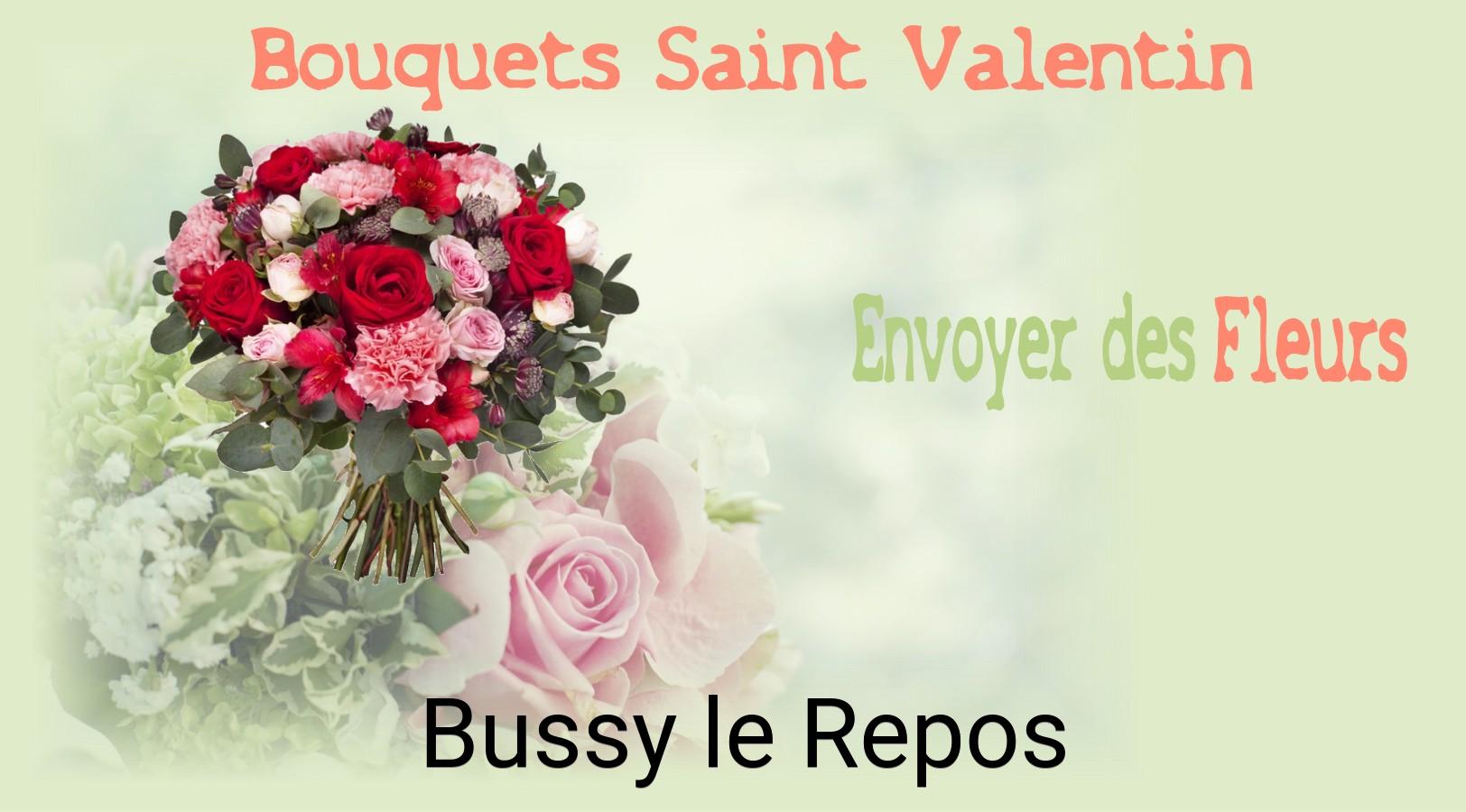 Roses de Saint-Valentin livrées à Bussy-le-Repos